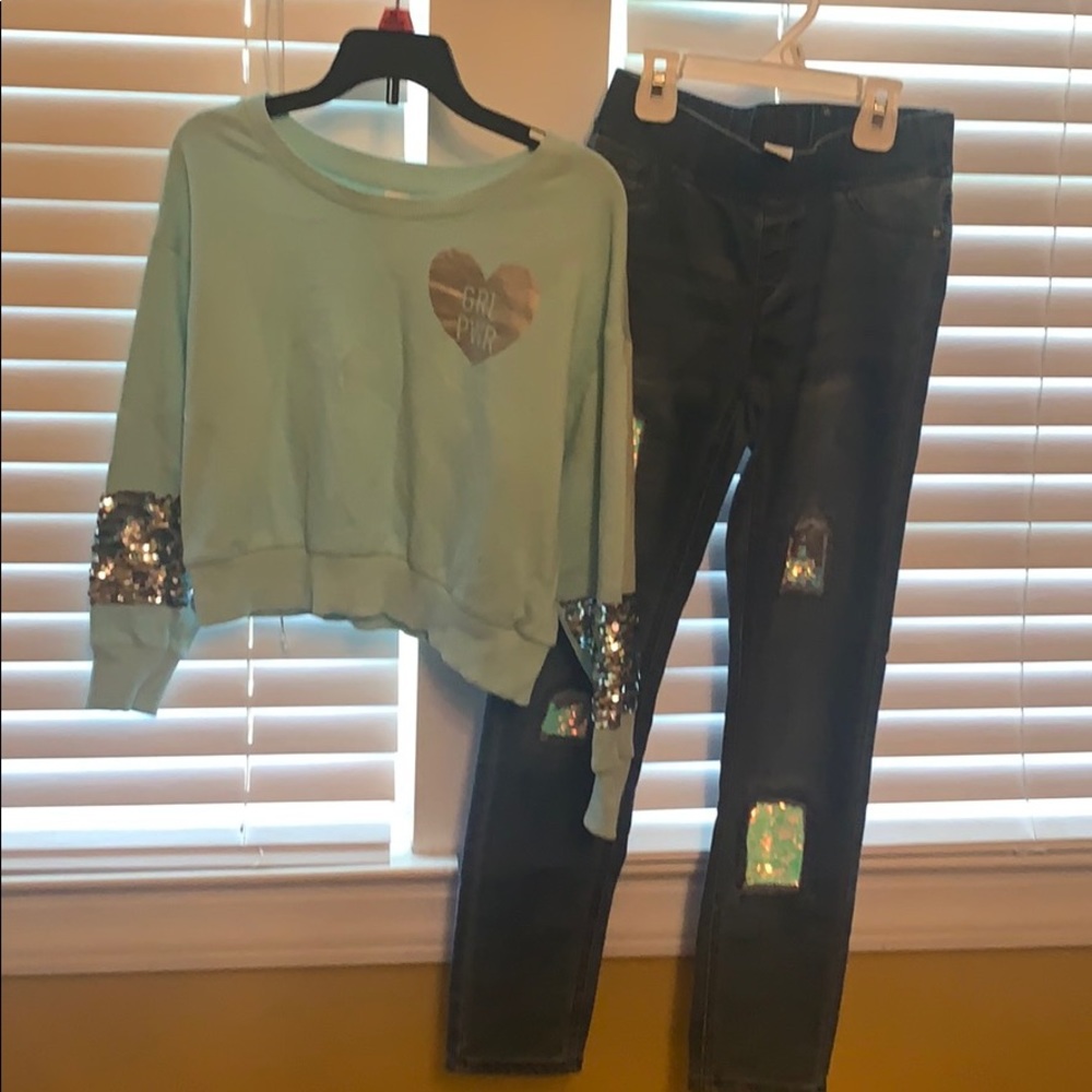 Child set  fall winter outfit